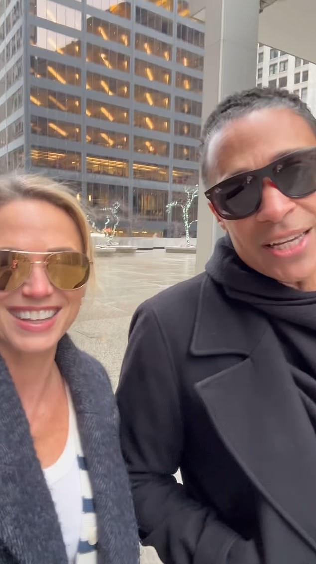 Robach and Holmes confirmed they are still together in a video they posted to their Instagram profiles on Tuesday after publishing the podcast episode