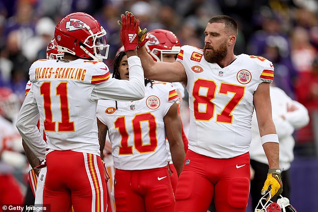 Kelce is looking to play back-to-back multi-touchdown games for the first time this season