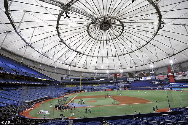 Tropicana Field is mostly a baseball field, but has far fewer fans on average than WWE