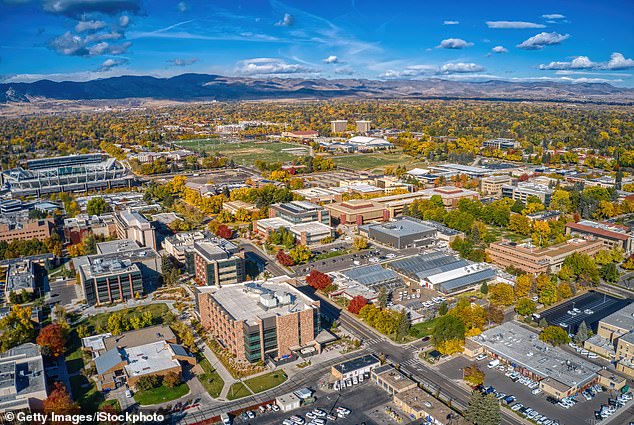 The percentage of millennials living at home is significantly lower in states like Colorado and Missouri, between 6 and 8 percent (photo: Fort Collins, Colorado)