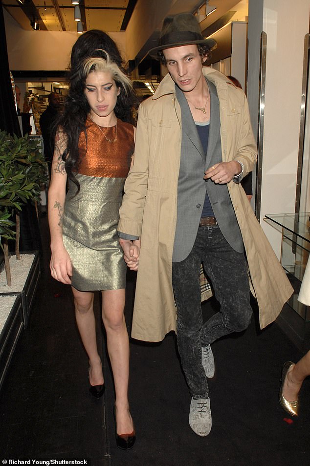 Amy, who died of alcohol poisoning in 2011 aged 27, married Blake in May 2007 and was arrested in November that year before being jailed (2007 photo)