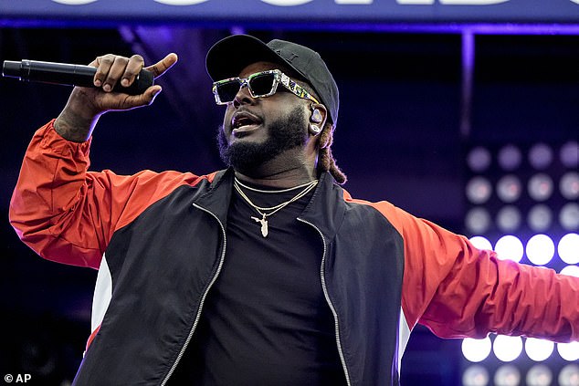 T-Pain performed for the fans at halftime of the Ravens vs Chiefs game as an extra treat