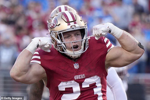 Christian McCaffrey scored two touchdowns to turn the game in San Francisco's favor