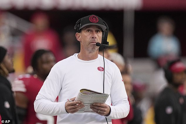 Kyle Shanahan pulled off a huge comeback for his team, which will play the Chiefs in Vegas