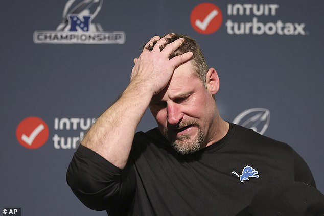 Dan Campbell admitted to his players after the game that they might never come here again