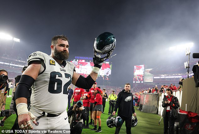 Kelce politely declined to speak to the media afterward, a duty he normally performs after the game