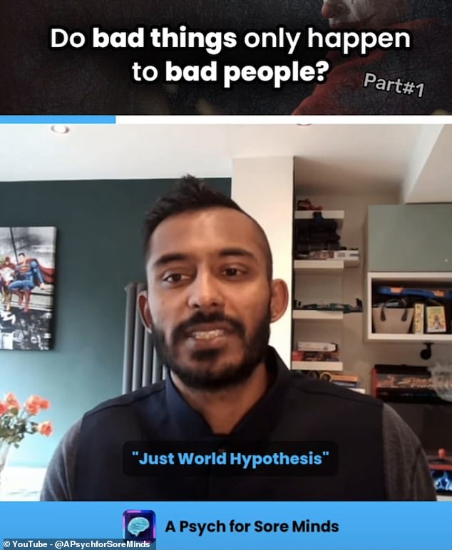 The Just World Hypothesis is 'based on the idea that the world is 'a fair and orderly place where what happens to people is generally what they deserve'