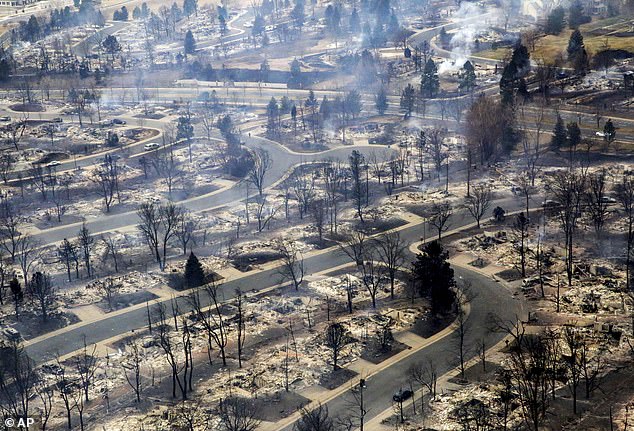 According to the study, Marshall Fire's GoFundMe campaigns (pictured) have raised $23 million in just a few weeks.  By comparison, the Federal Emergency Management Agency (FEMA) provided grants to individuals totaling just $2 million.