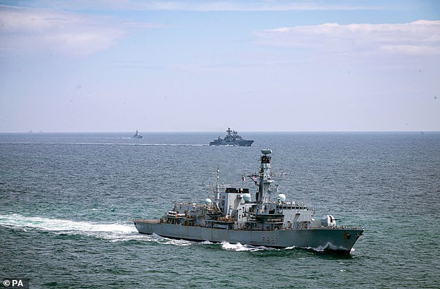 HMS Westminster (front image) is reportedly being retired so its sailors can be transferred to a new ship - despite only recently returning to service