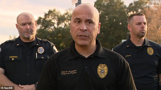 Palm Bay Police Chief Mariano Angello told a news conference that his officers prevented 