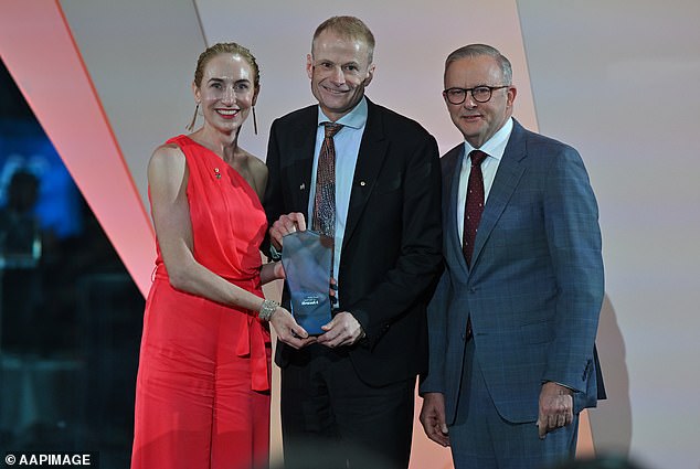 Professor Georgina Long AO and Professor Richard Scolyer AO (pictured together) have been jointly named Australian of the Year