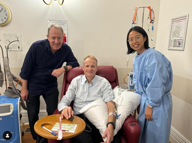 The inspirational professor who was named Australian of the Year suffered a cycling accident just days before the ceremony, leaving him battered and bruised