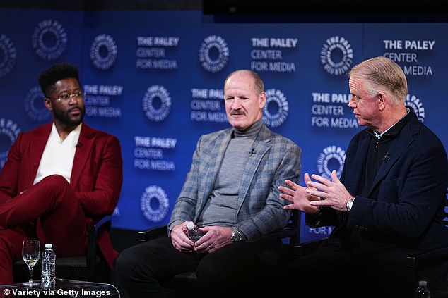 Esiason said he would replace his colleagues: Bill Cowher (center) and Nate Burleson (left)