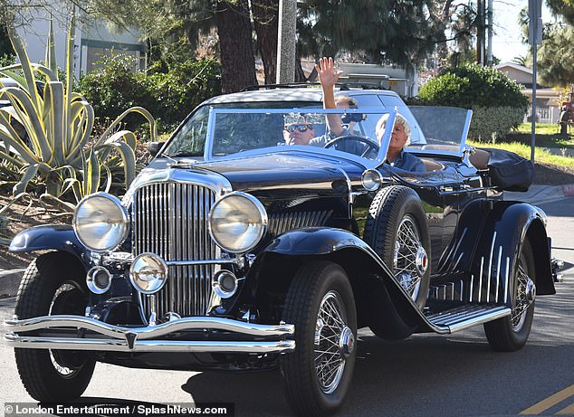 The long-time successful entertainer is known for his extravagant collection of vehicles