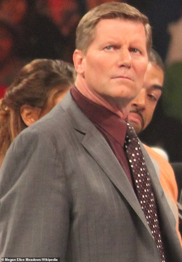 She claims he trafficked her to other WWE employees for sex acts, one of whom was John Laurinaitis, a former wrestler and Nikki and Brie's stepfather.