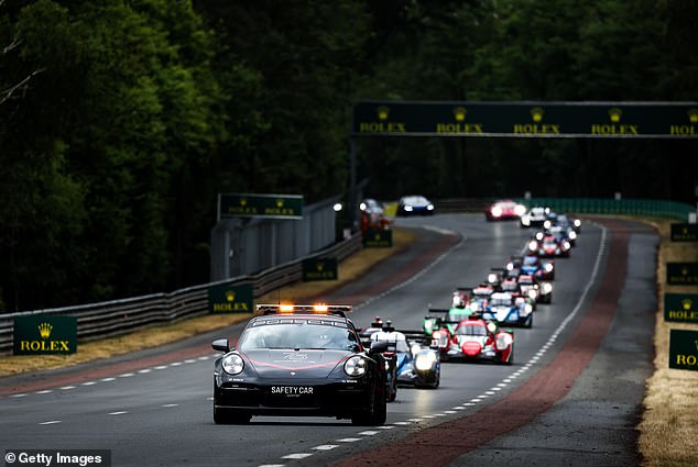 The Porsche safety car has already been used in many international races, including the 24 Hours of Le Mans at the Circuit de la Sarthe