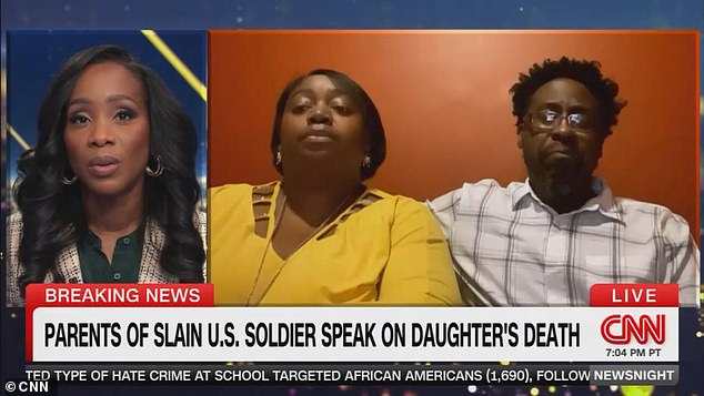 In an interview with CNN's Abby Philips, Francine and Bernard Moffett described their late daughter as 