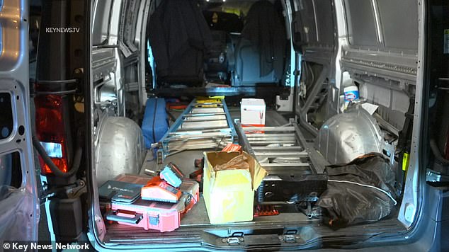 According to the family, thousands of dollars worth of tools were taken from the van