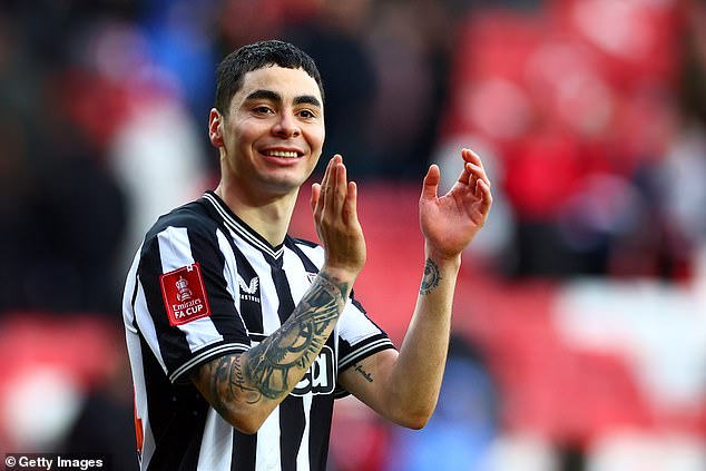 Miguel Almiron will remain in Newcastle this month despite interest from Al-Shabab