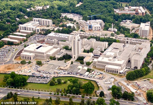 Walter Reed National Military Medical Center, where Lloyd Austin stayed for almost a month