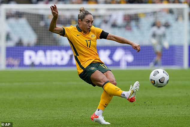 Simon made her Matildas debut in 2011 and was a huge presence in the team, earning over 100 caps for Australia