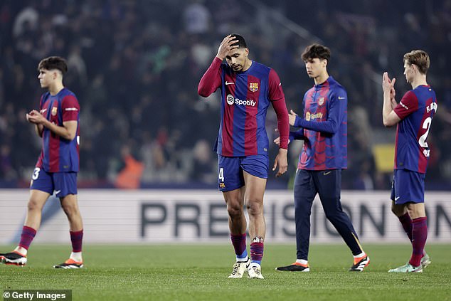 The Blaugrana lost 5-3 at home, the first time since 1963 that opponents have scored five times on home soil