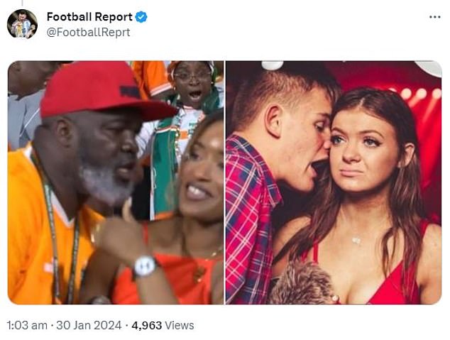 1706617205 927 Ivory Coast fan becomes instant meme material as hes caught