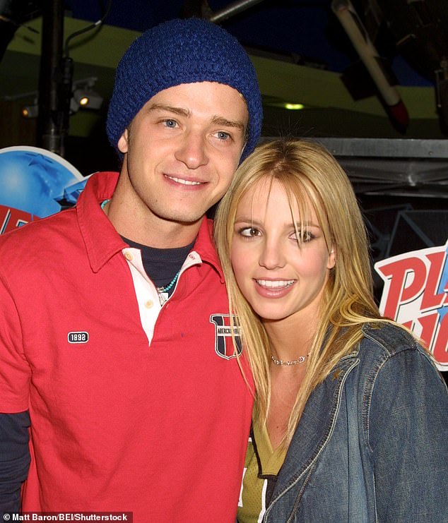 The pop stars dated from 1999 to 2002 (pictured in 2002)