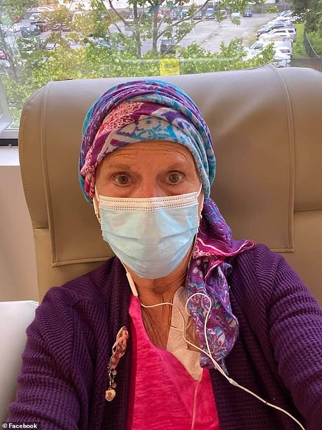 Bluestein was diagnosed with cancer in March 2021.  At the time, she was given six months to three years to live