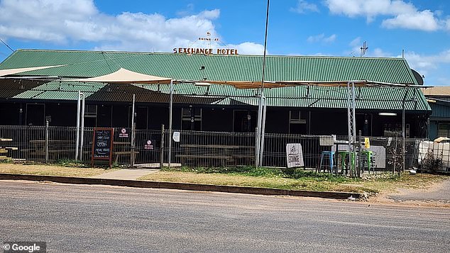 Mrs Bernard had been at the Exchange Hotel in the moments before she disappeared