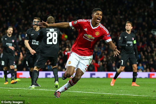 Hoddle urged Rashford to think back to when he burst onto the scene at Manchester United