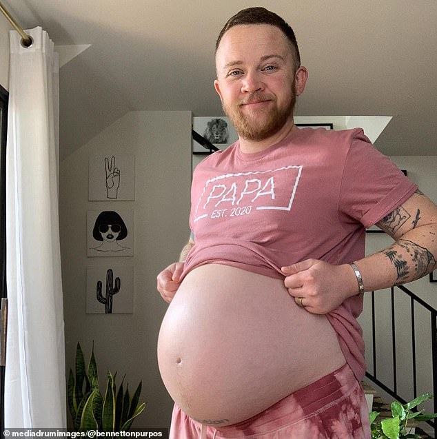 Kaspar-Williams and his partner wanted to have children and weighed the available options, as this meant he would have to stop the testosterone hormone therapy he had been taking for years to keep his ovaries functioning.