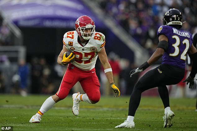 Kelce scored a touchdown in the first half, inspiring the Chiefs to another playoff victory on the road