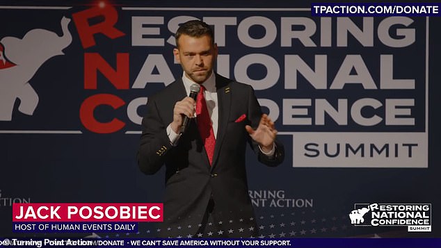 Conservative personality and Human Events Daily host Jack Posobiec said he's concerned about the 