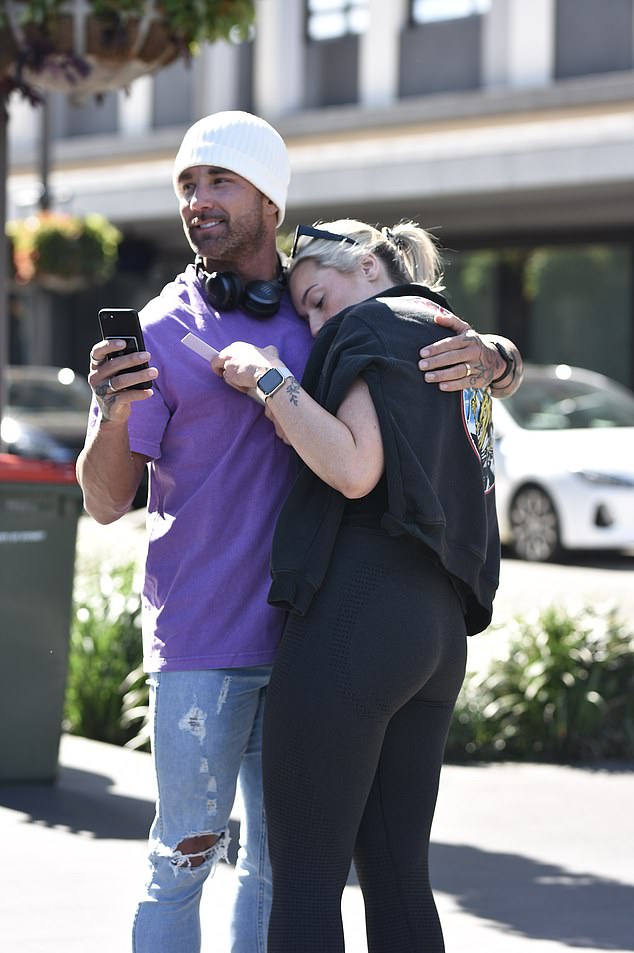 Despite Jack admitting he didn't find an immediate sexual connection with Tori, photos taken of the couple just weeks after their wedding show the pair embracing while waiting for an Uber.