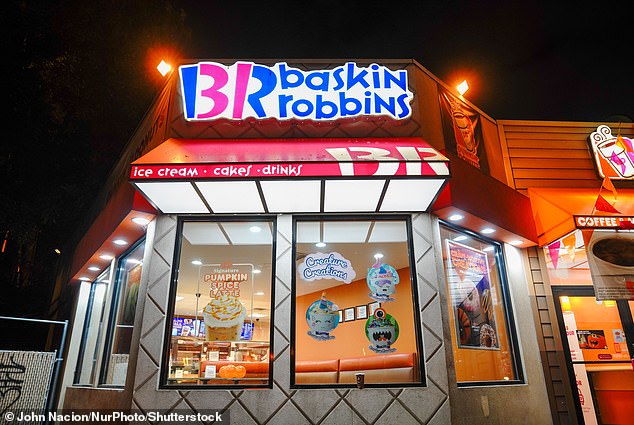 The American food chain that took the top spot was surprisingly Baskin-Robbins, a family favorite spot for ice cream scoops and birthday cakes