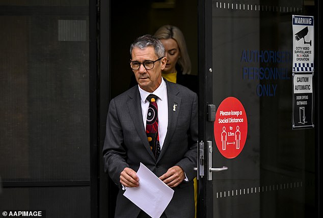 Shane Drumgold (pictured) stepped down as ACT director of public prosecutions following the Soronoff inquiry last year