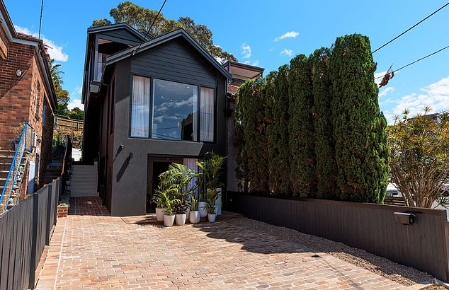 Radley has put his home in Waverley, in Sydney's east, back on the market with a price guide of more than $4 million (pictured)