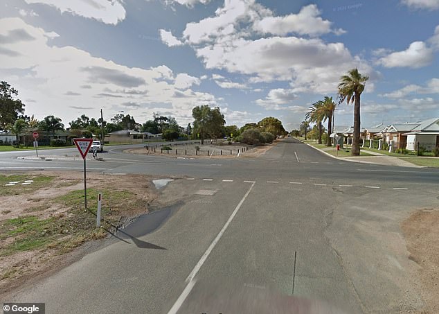 The crash took place at a notorious intersection in Mildura that locals have been campaigning for for years.  A photo of the site shows two intersections next to each other