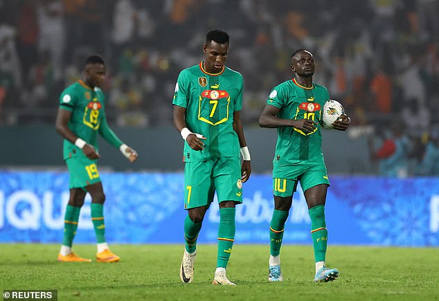 Jackson's Senegal suffered a shock exit from the African Cup of Nations at the hands of Ivory Coast on Monday