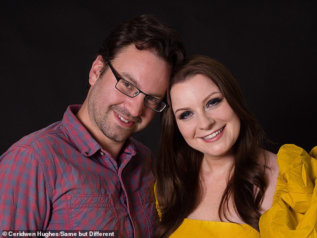 Megan met her partner Dimitar Kashchiev (pictured together) in 2018 and was diagnosed with cancer less than a year into the relationship