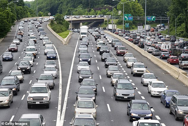 Washington, DC came in second, with commuters losing 86 hours to rush hour traffic by 2023