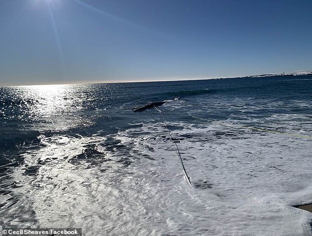 Cape Ray residents recently secured the wreck with a rope, fearing it could float back out to sea