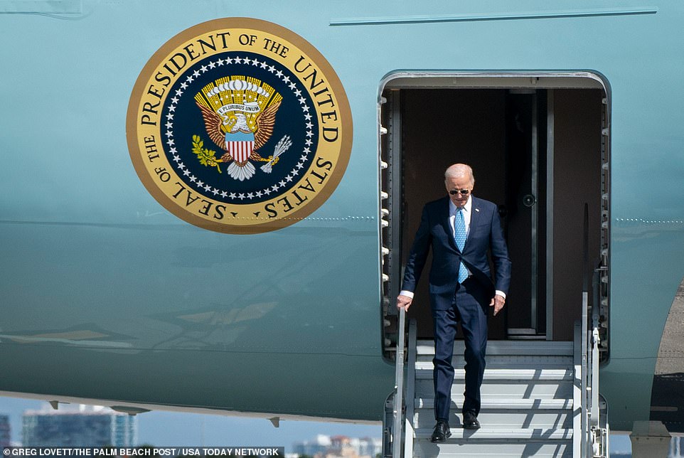 In 2020, Biden increased the Democratic share of the vote in Palm Beach County, Miami-Dade County and Broward County, two of which he visited on Tuesday.  At his first fundraising event, at the Pelican Club in Jupiter, Biden said, 