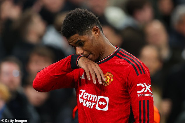 Rashford angered his United teammates by doing a '12-hour tequila bender' in Belfast