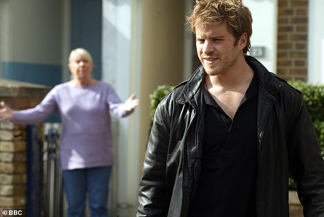 Robert found fame on the BBC soap as Sean Slater in 2006-2009, before briefly reprising the role in 2019, and found success across the pond in Marvel's Captain Marvel and The Gray Man with Ryan Gosling (pictured on the show in 2007)