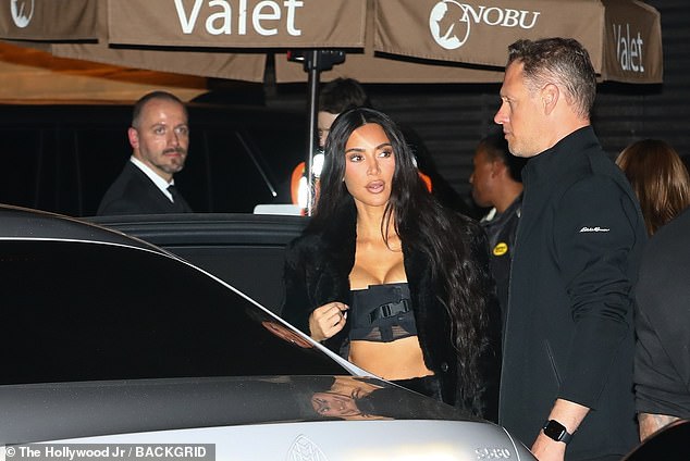 1706731270 319 Kim Kardashian and Kanye West REUNITE for Nobu dinner date