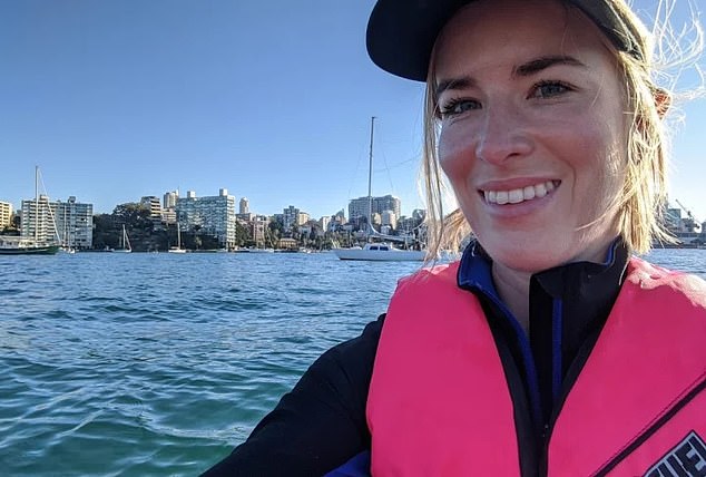 Lauren O'Neill (pictured) was mauled by a bull shark in a shocking attack in Sydney Harbour