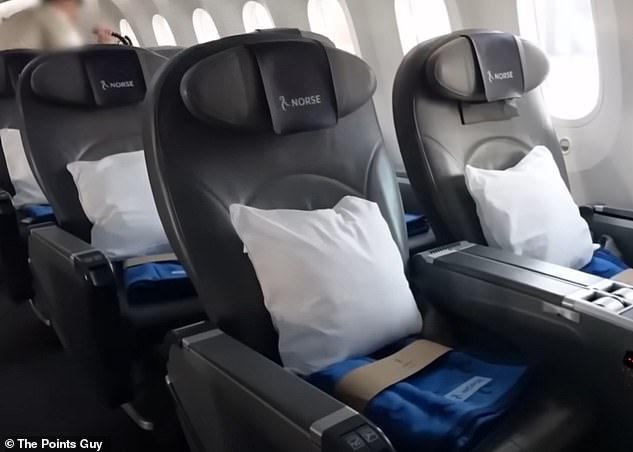 “With the industry standard for premium economy seat pitch being 38 inches, Norse's 43 inches of seating space was impressive,” said Maz