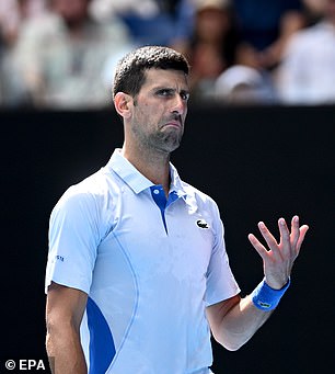 Novak Djokovic seemed like a man without answers in his semi-final against Jannik Sinner